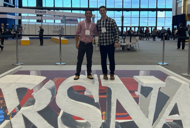 Resident at RSNA Conference