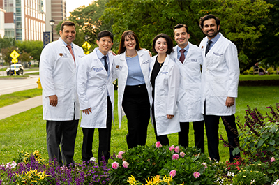 2027 Chief Residents with Dr. Fields and Dr. Qi