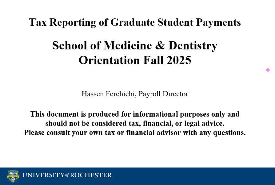 SMD Grad Pay Taxation Explained