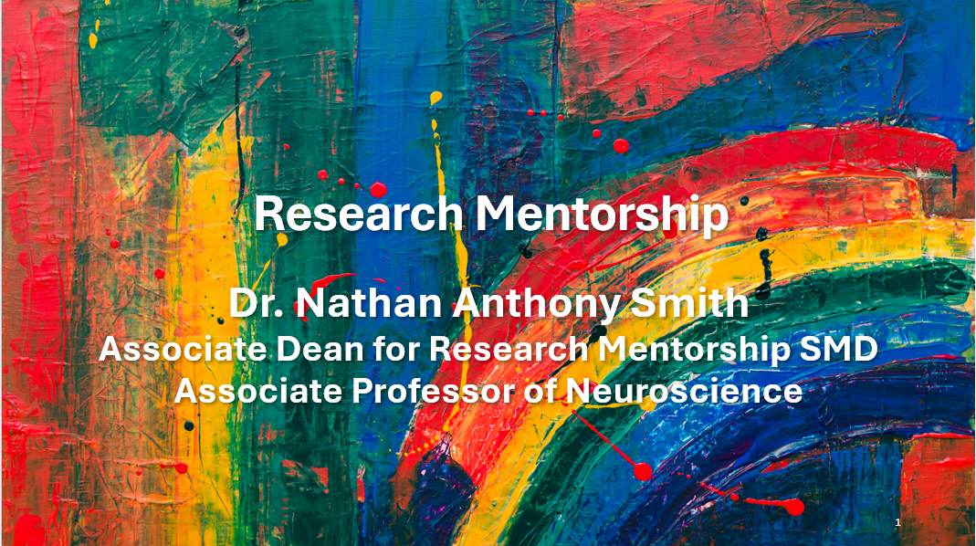 thumbnail Research Mentorship ppt slides