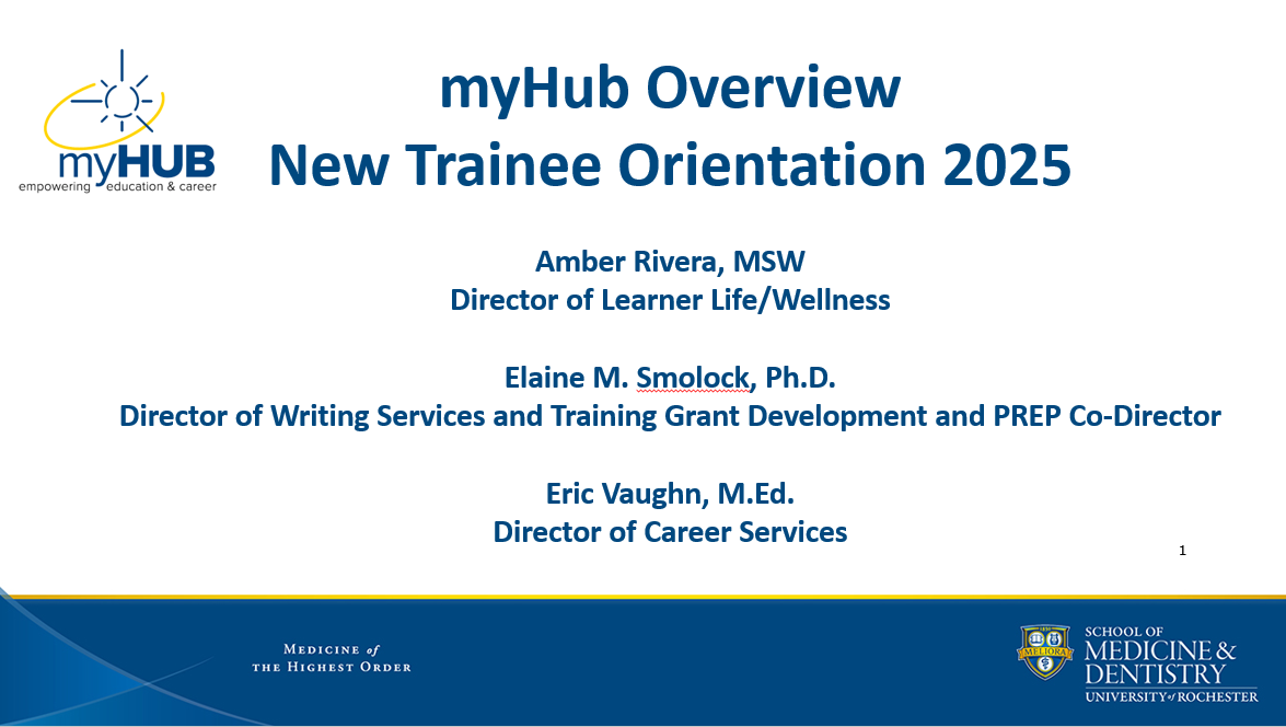 thumbnail myHub ppt slides