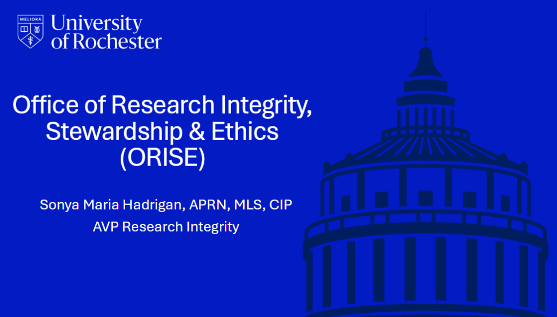 ORISE presentation slides