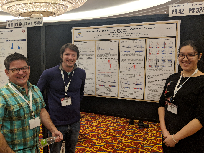 Ken Henry, PhD and Yingxuan Wang, PhD Candidate - BME, at their poster