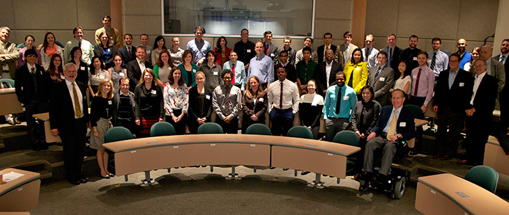 Group photo of 40th Anniversary Attendants