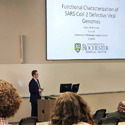 Justin Brennan, MS presents at 35th Annual Buffalo Conference on Microbial Pathogenesis