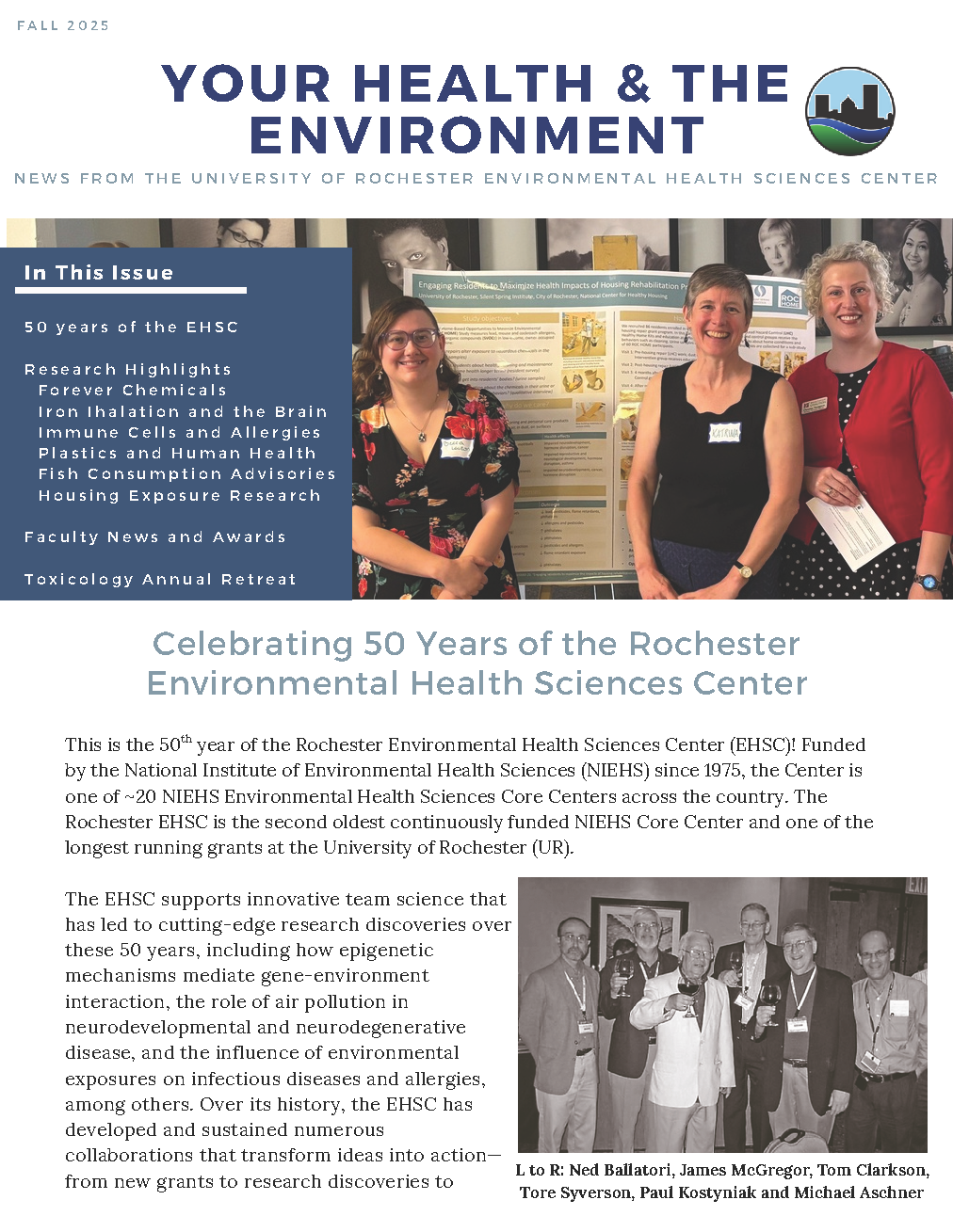 Fall 2025 Newsletter Cover