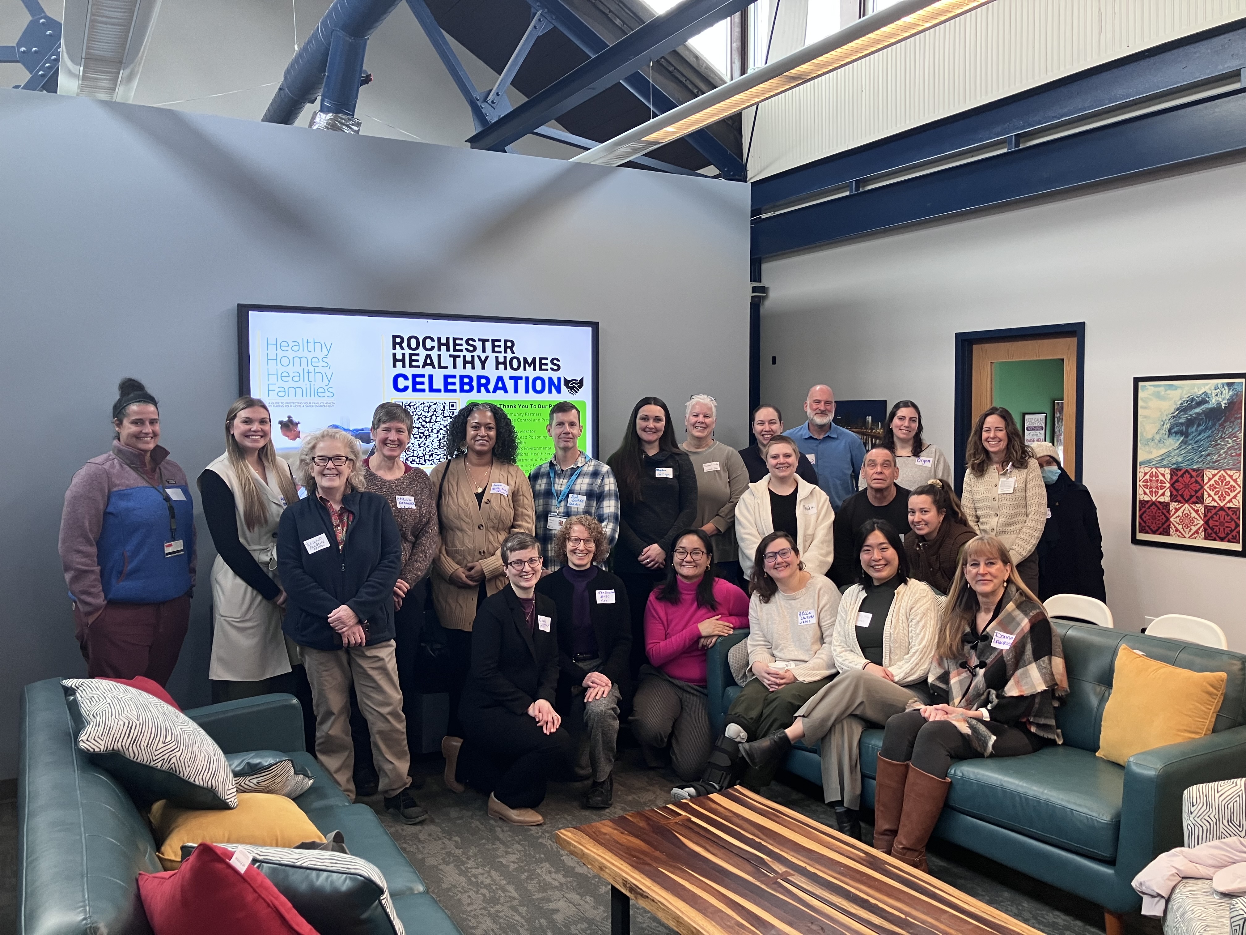 Newsletter Cover Summer 2026 - Healthy Homes group shot of many people