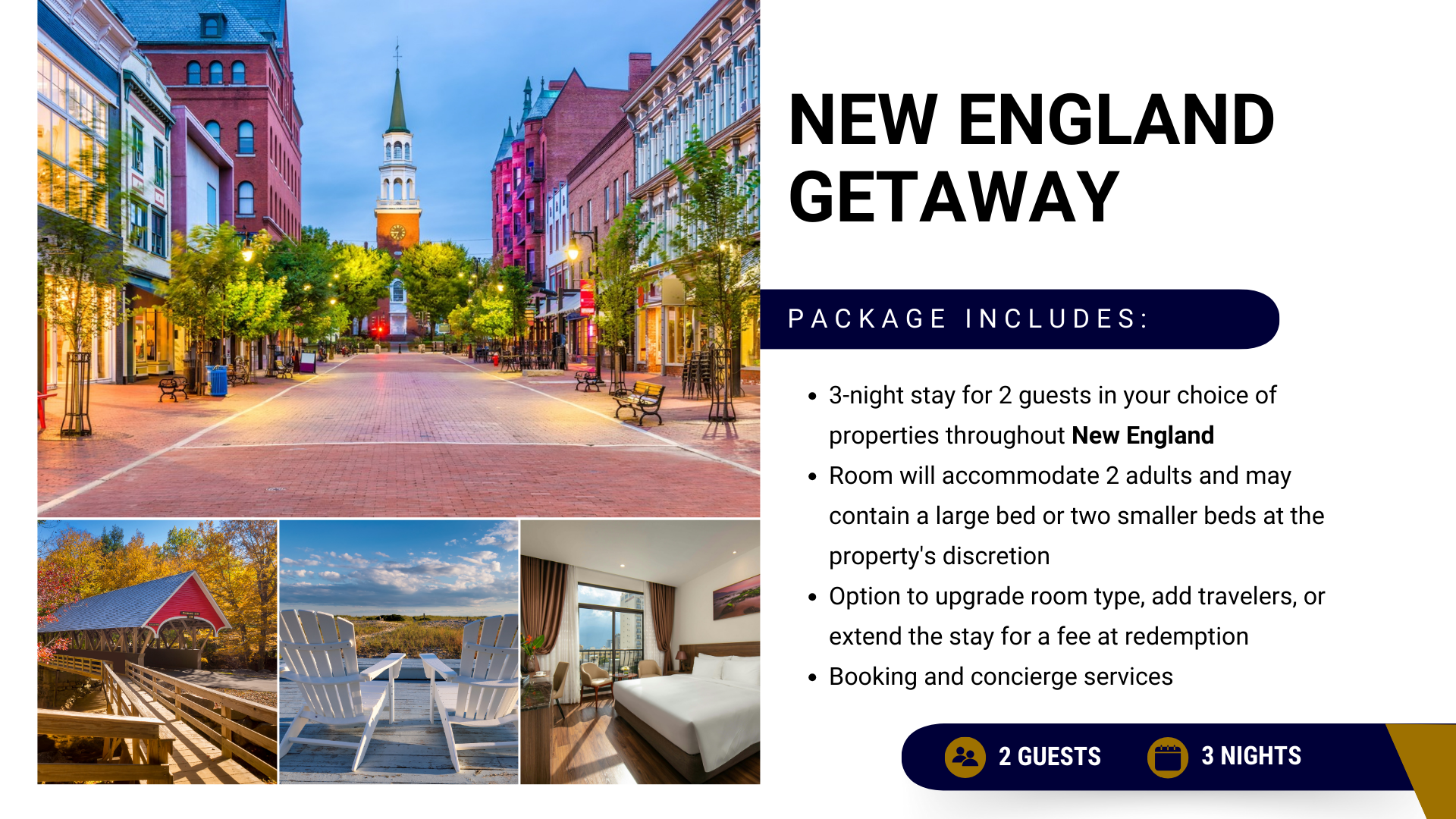 Promotional photo of new england vacation