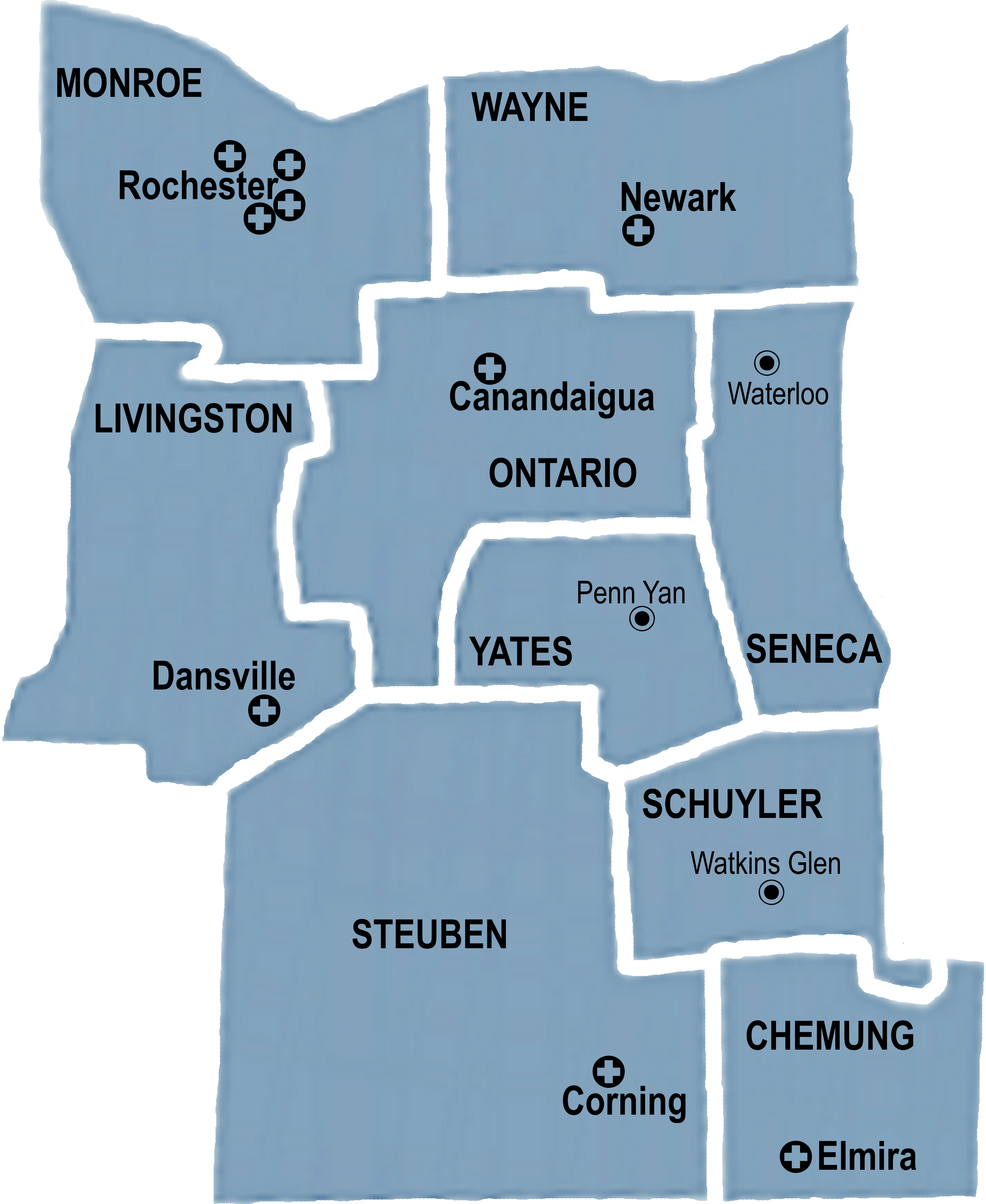 Finger Lakes RPC Map