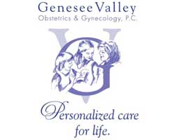 genesee valley obstetrics and gynecology logo - personalized care for life