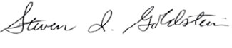 Steven Goldstein Signature