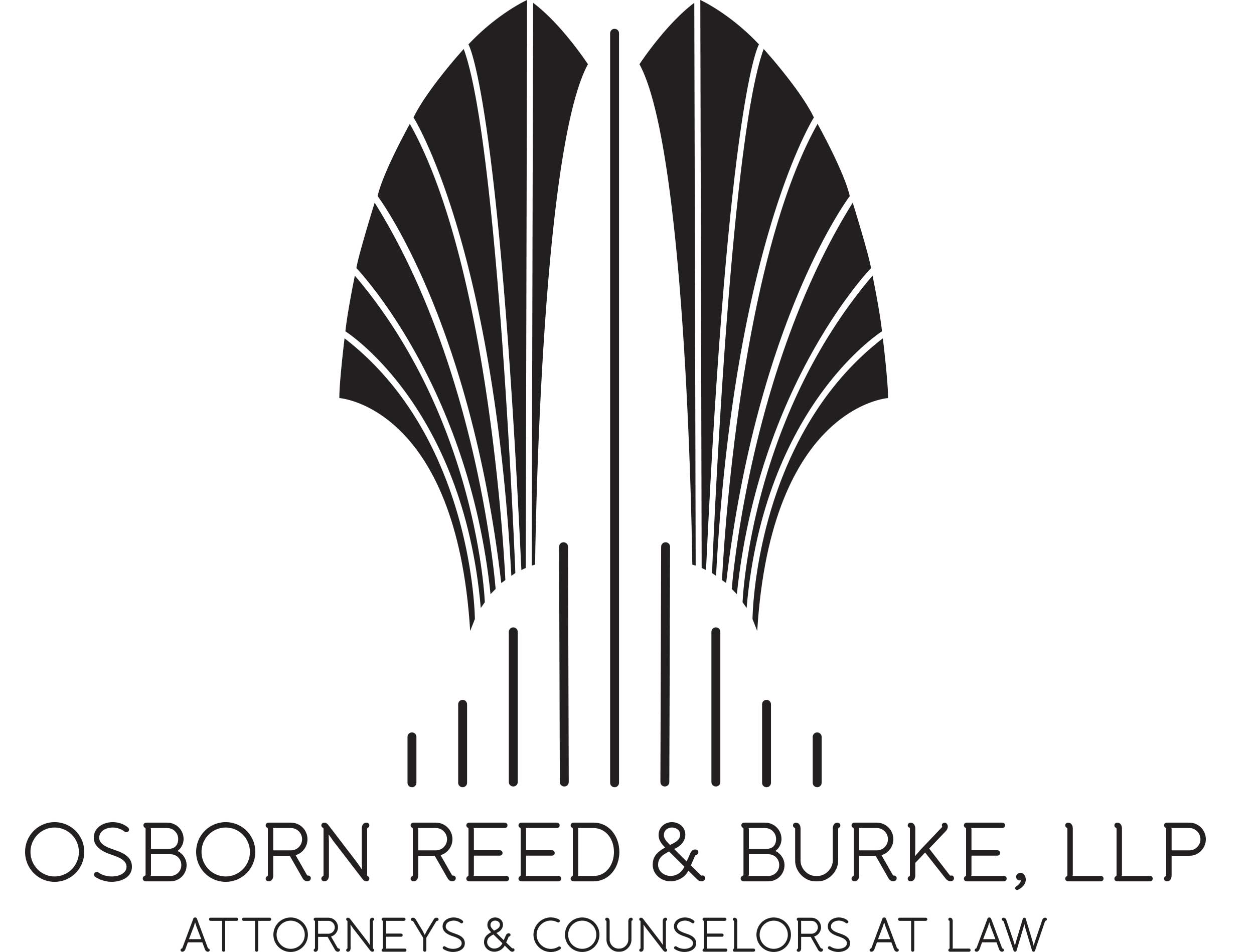 Osborn Reed and Burke, LLP logo, attorneys and counselors at law