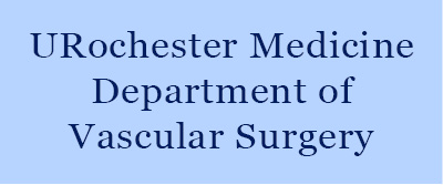 URochester Medicine Department of Vascular Surgery sponsor logo