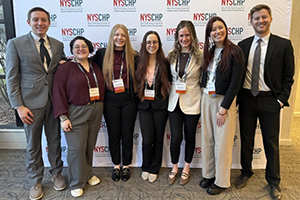 Group of residents at a conference.