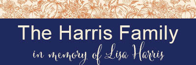 The Harris Family in memory of Lisa Harris sponsor