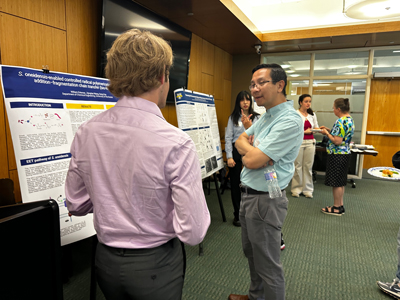 2025 summer fellow with poster 1