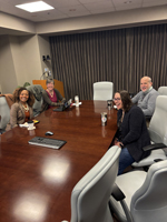 Natasha with EHSC Faculty