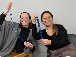 Trainees at Miner event