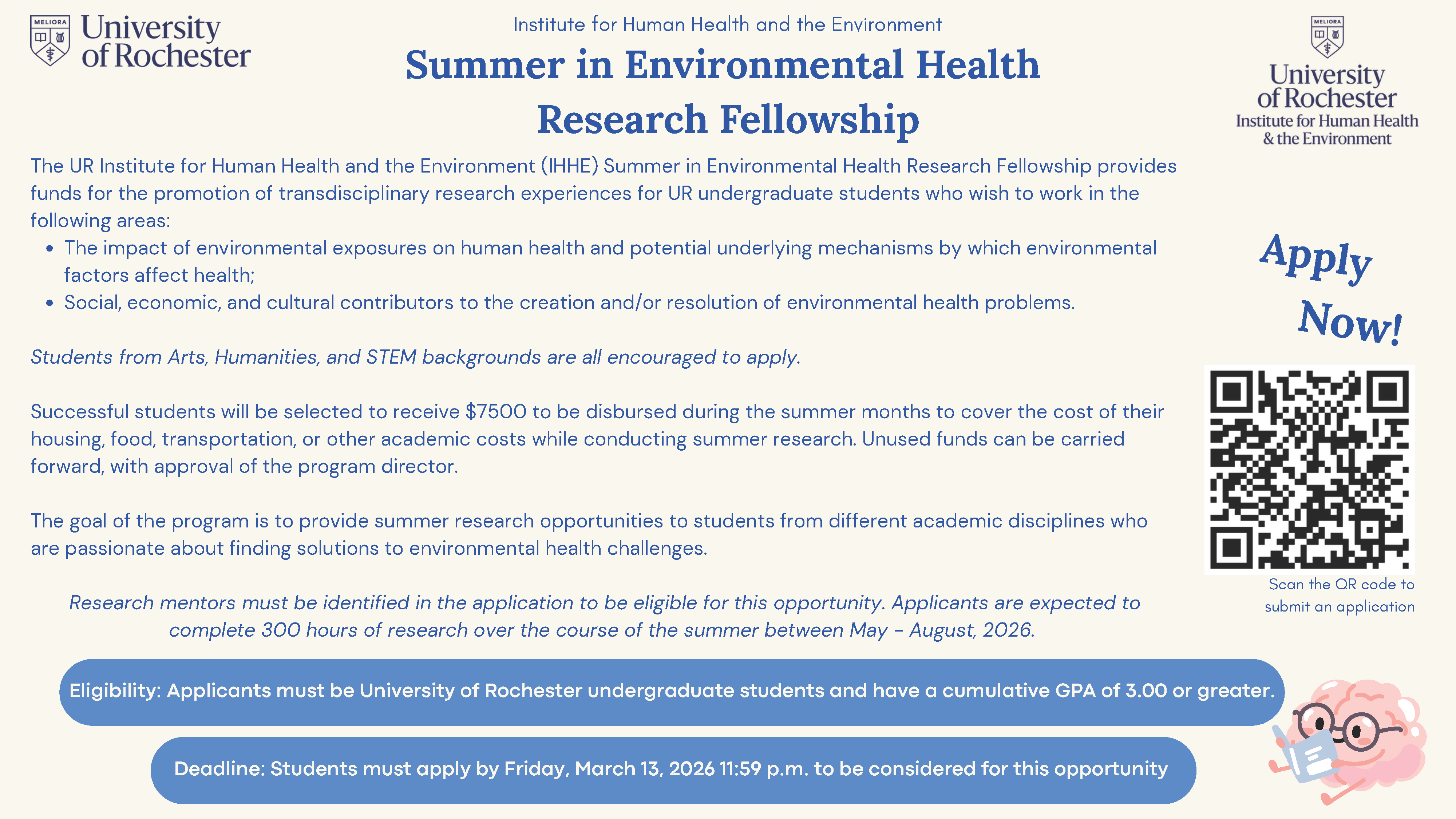 Fellowship flyer