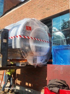MRI machine delivered to Jones Memorial