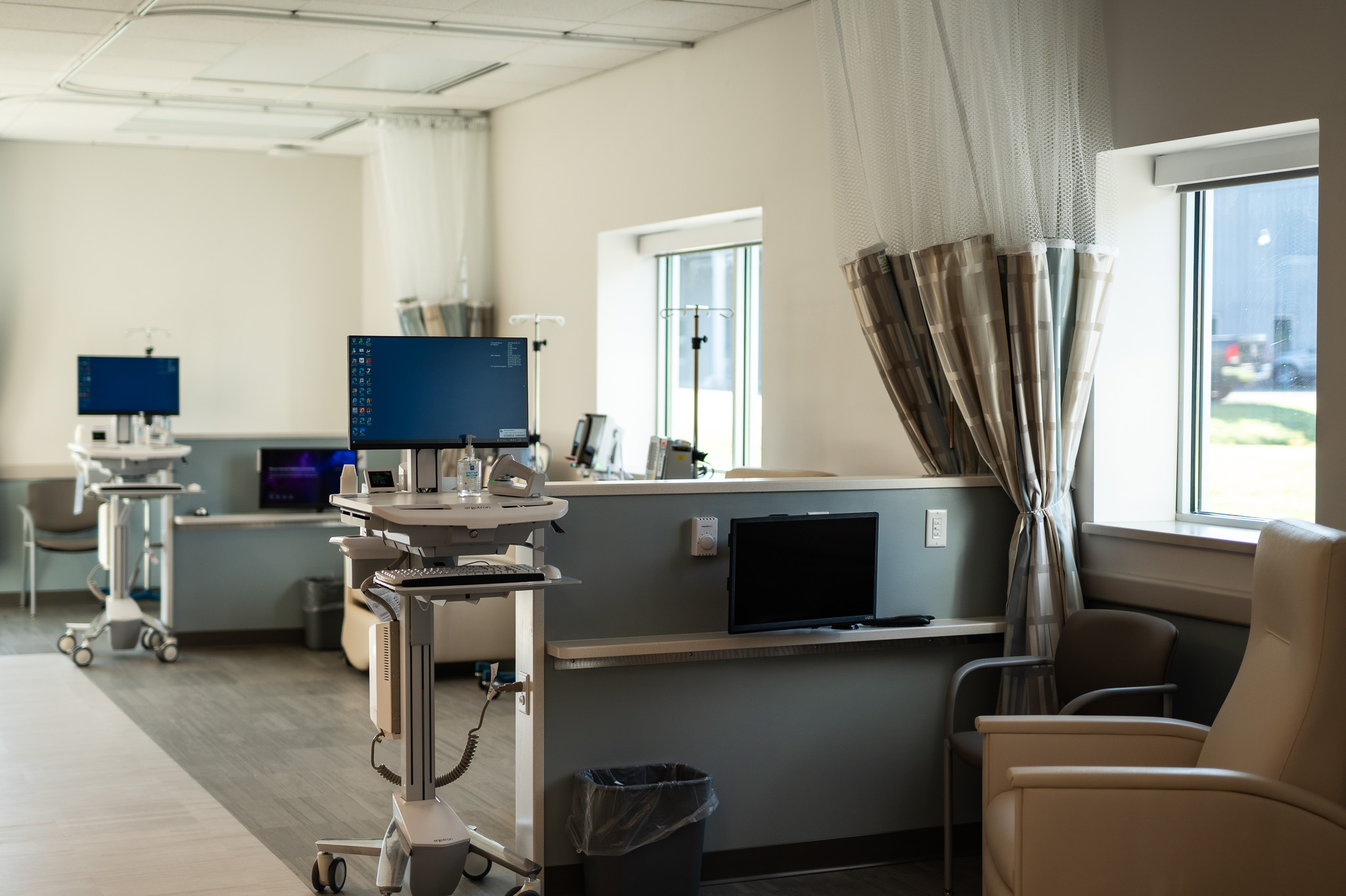 Photo of infusion Center at Jones Memorial Hospital