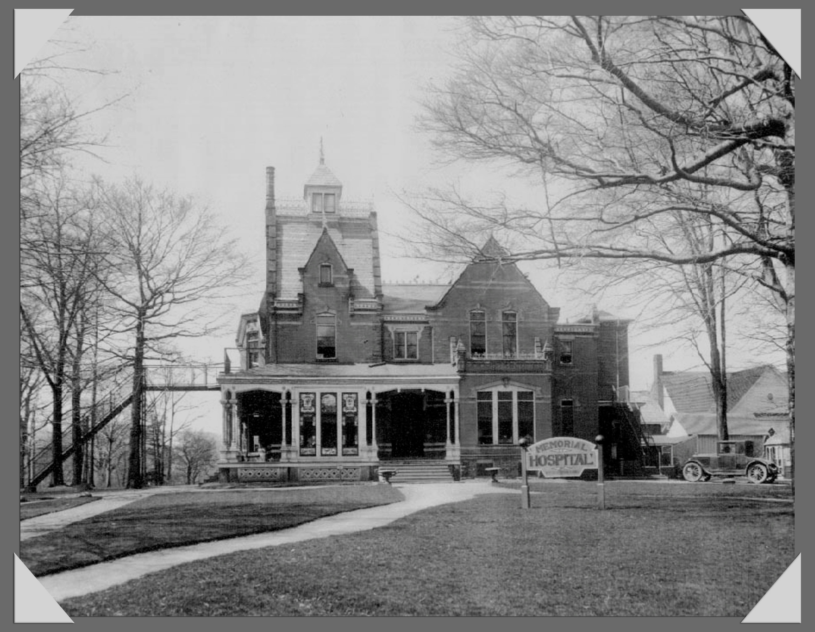 Historical photo of Jones Memorial Hospital
