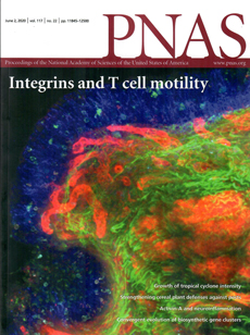 PNAS Cover Image from Topham research