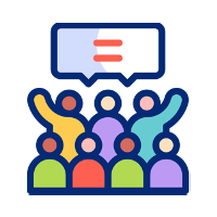 group of people graphic