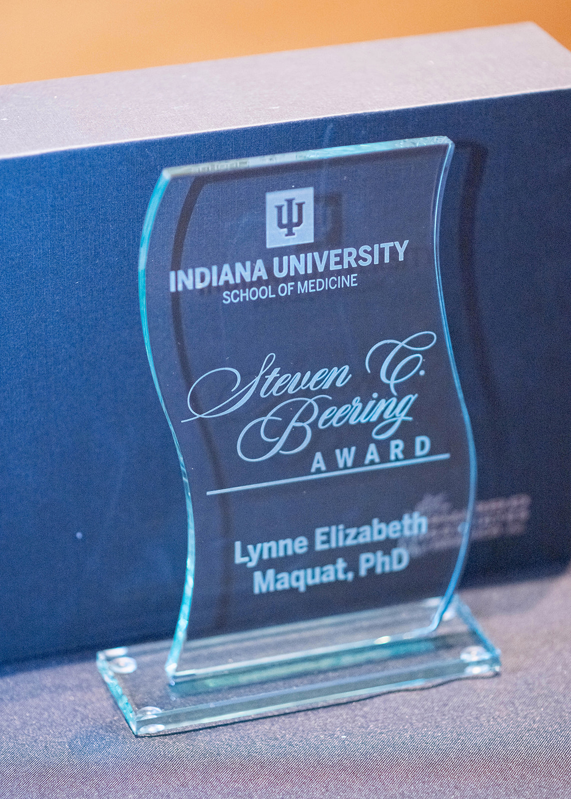 the Beering crystal award