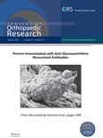 Featured on the cover of Journal of Orthopaedic Research, October 2014