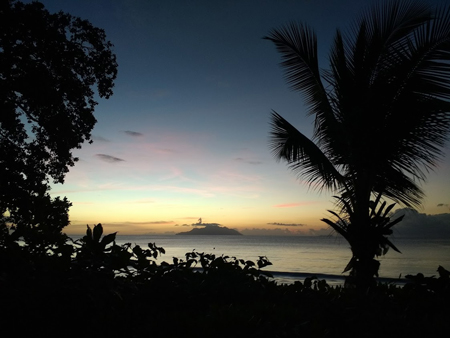 seychelles sunset