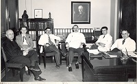 Staff meeting,1948.