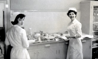 Mrs. Kathleen Ellwood, United Kingdom with unnamed hygienist