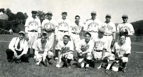 Worcester High School baseball team, 1942