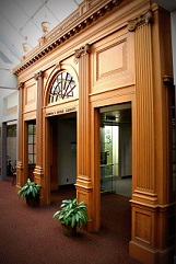 Miner Library Entrance