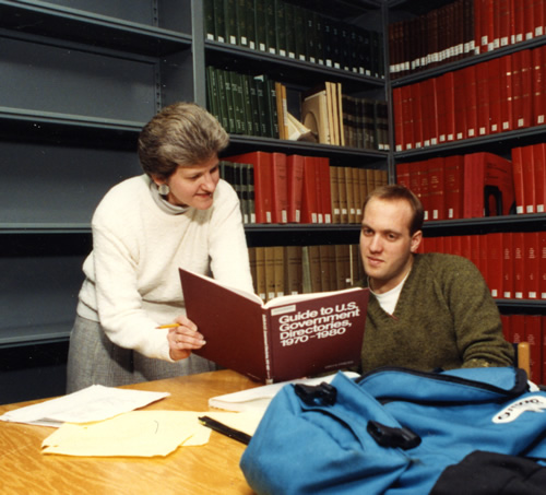Julia Sollenberger with medical student