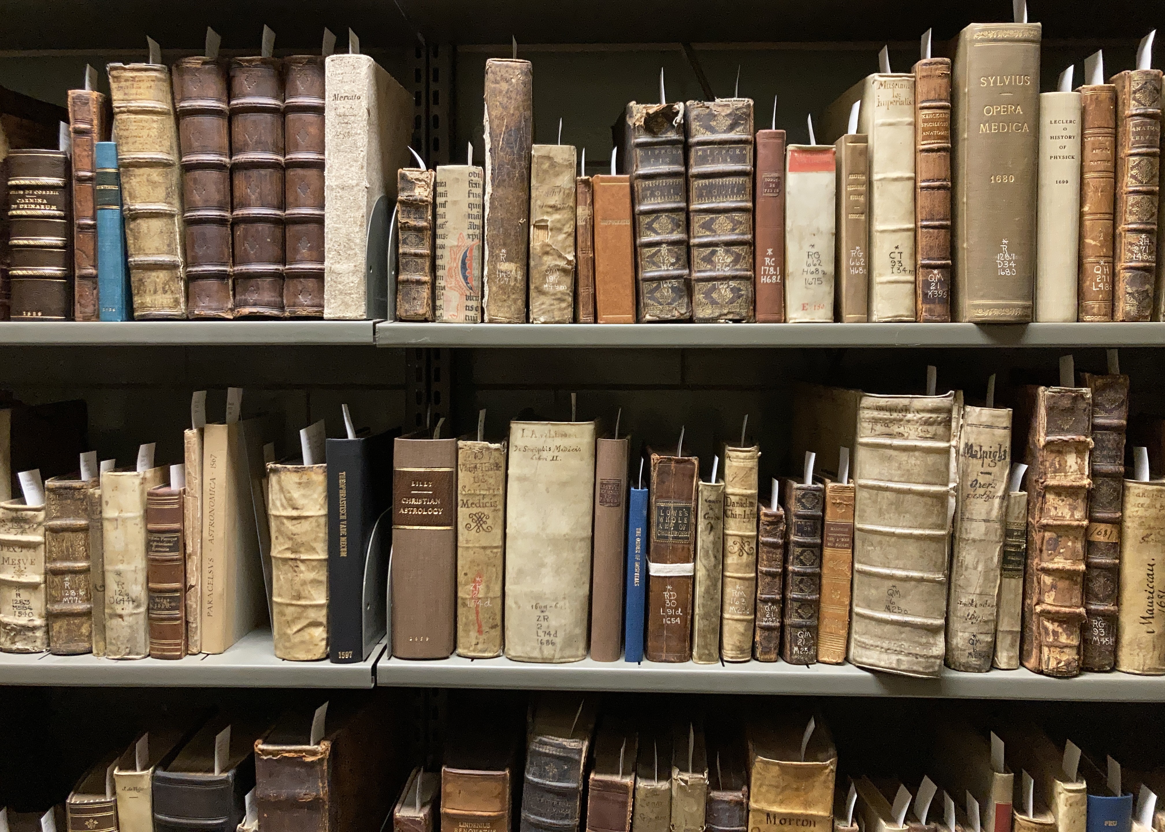 rare books and manuscripts in our history of medicine