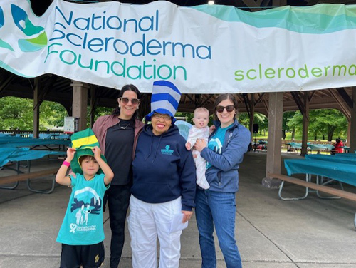 Members of AIR division at Stepping Out to Cure Scleroderma Walk