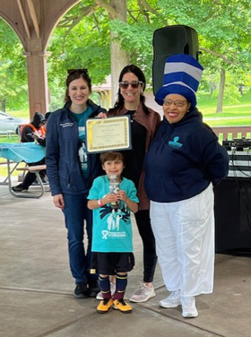 Members of AIR division at Stepping Out to Cure Scleroderma Walk
