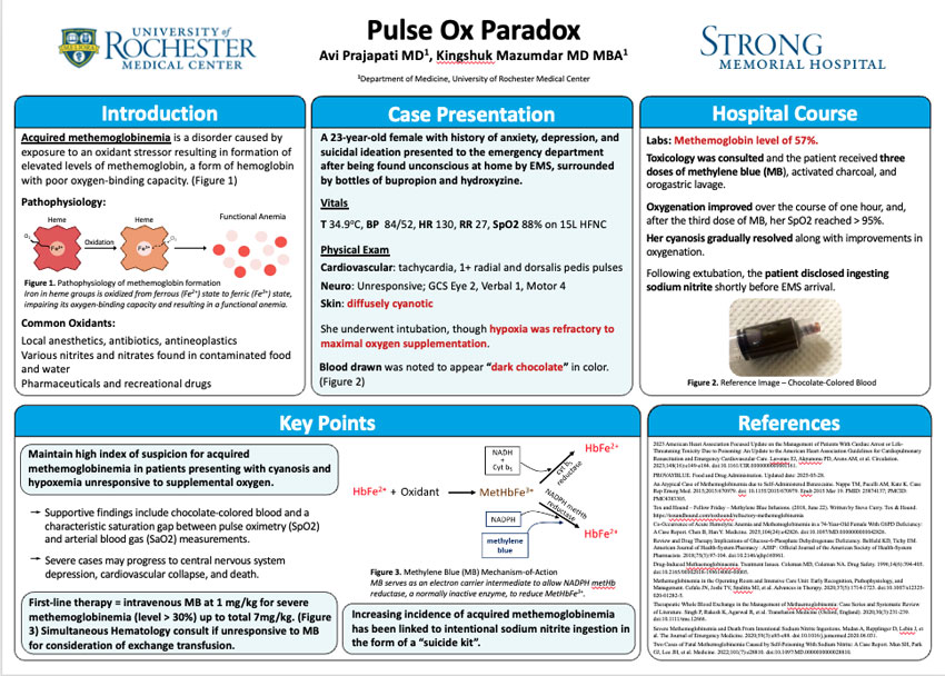Screen Capture of Dr. Prajapati's poster
