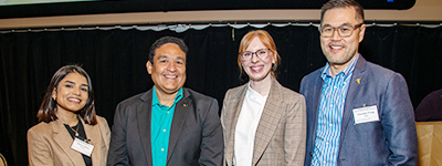 Ahona Shirin, Olveen Carrasquillo, M.D., Ph.D., Laura Stamm, Ph.D., and Chunkit Fung, M.D.