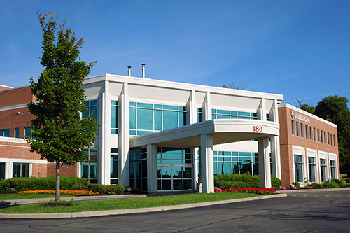The front entrance to Sawgrass Surgical Center.