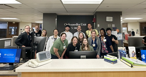 Hospitalists on the Orthopaedics Unit