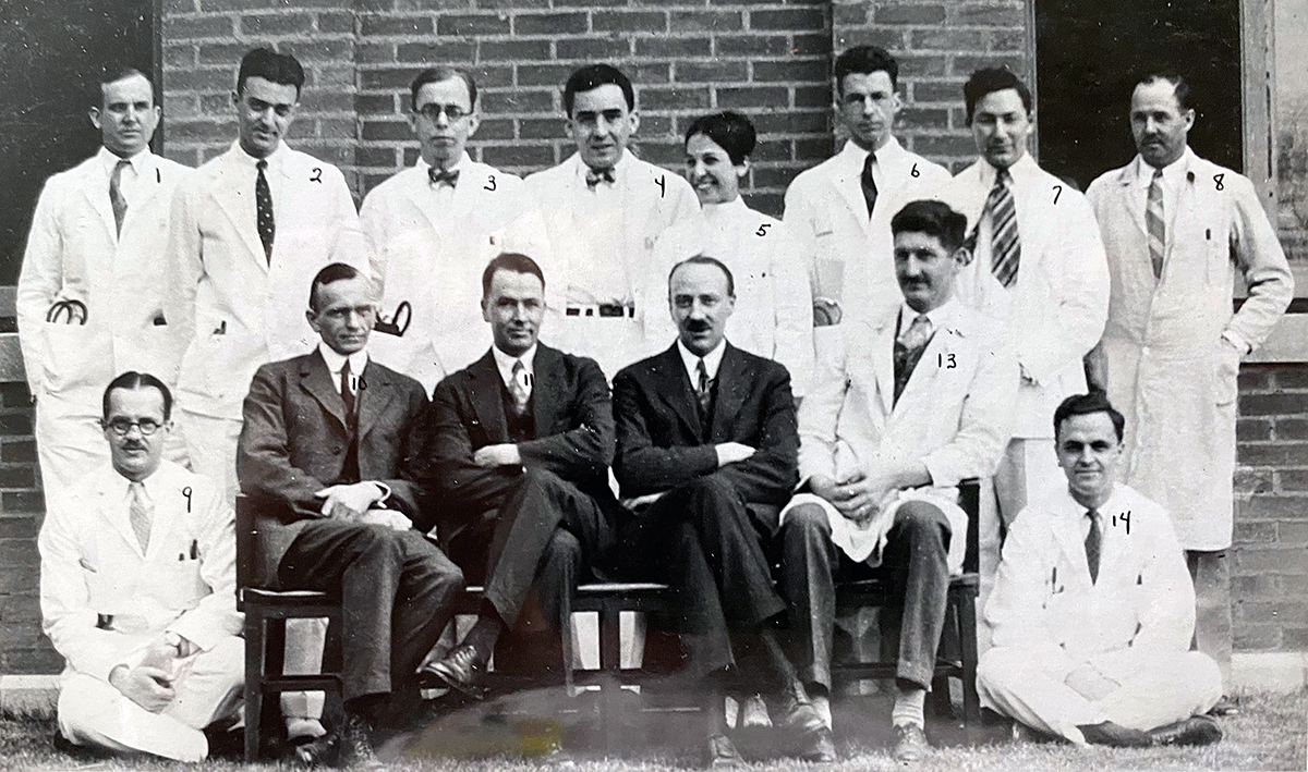 Founding members of Internal Medicine residency