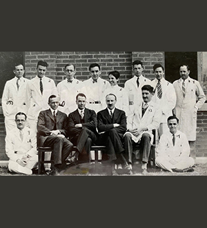 First Internal Medicine Residency class, 1926-1927