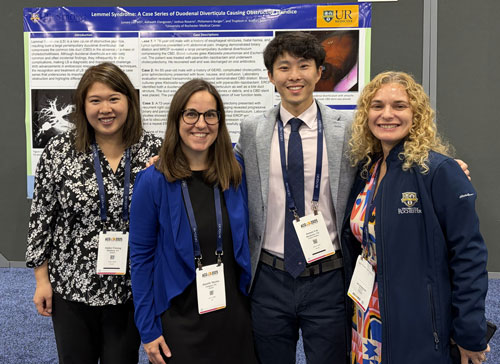 From left: Janice Cheong, MD, Danielle Marino, MD, Junseo Lee, MD, and Victoria Howard, PA.