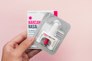 Narcan package for overdose prevention