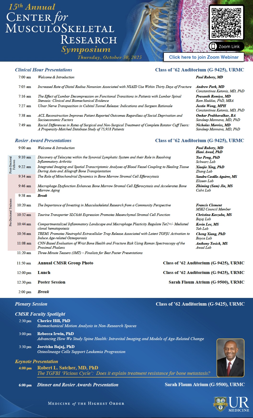 2025 Symposium Flyer