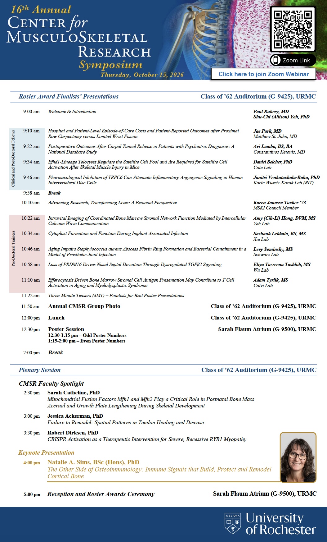 2026 Symposium Flyer