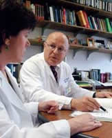 Dr. Moxley and Christine Quinn